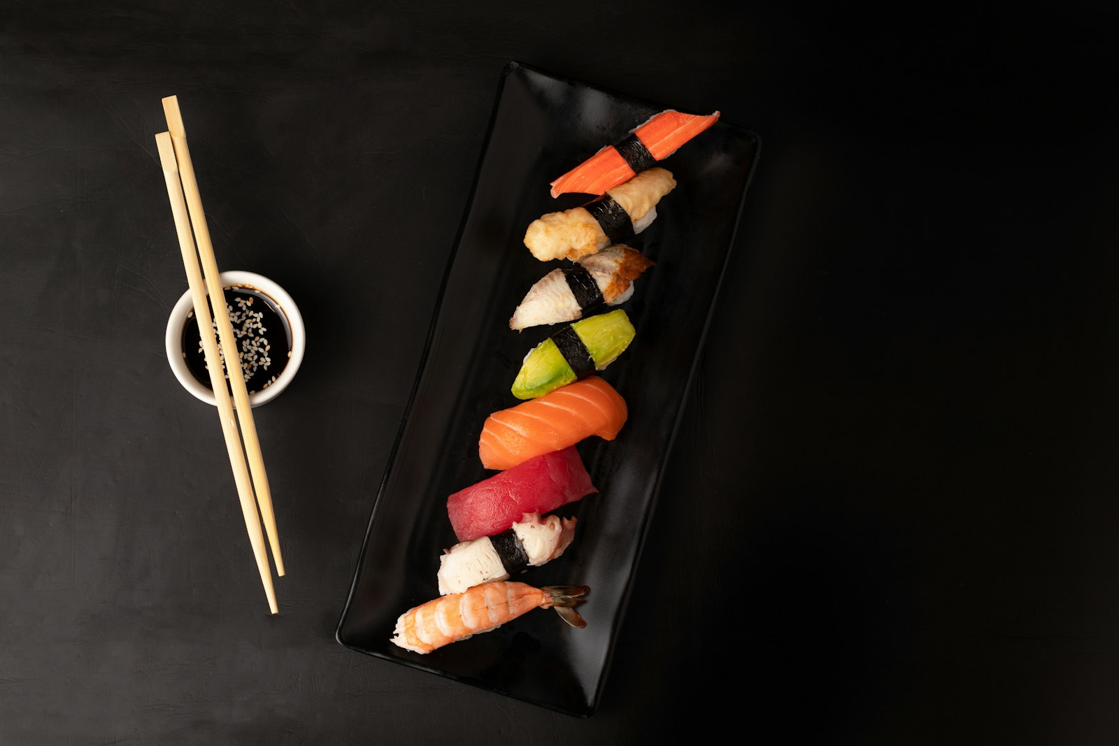 Sashimi de saumon et thon frais — Kaishoya restaurant japonais Paris 15